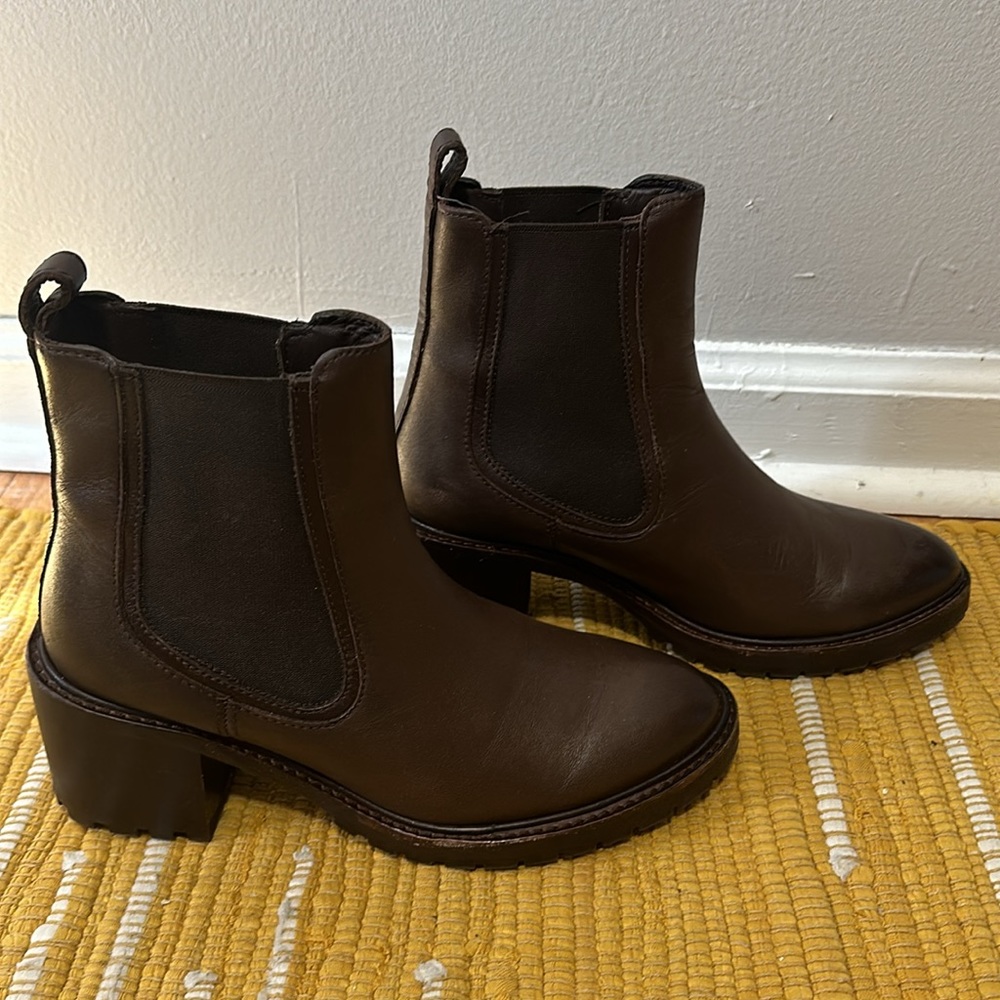 Thursday Boot Company Dark Brown Chelsea Ankle Boots - Picture 5 of 9